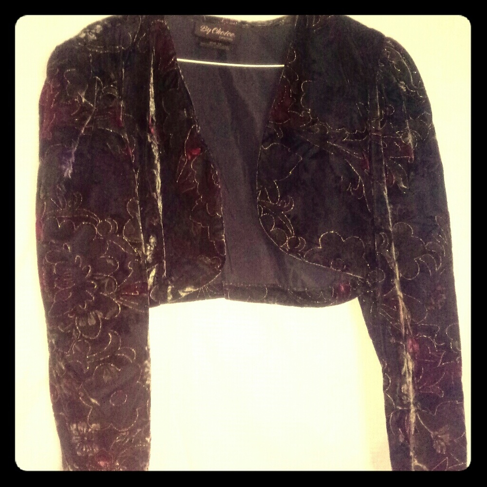 Velvet Bolero Shrug